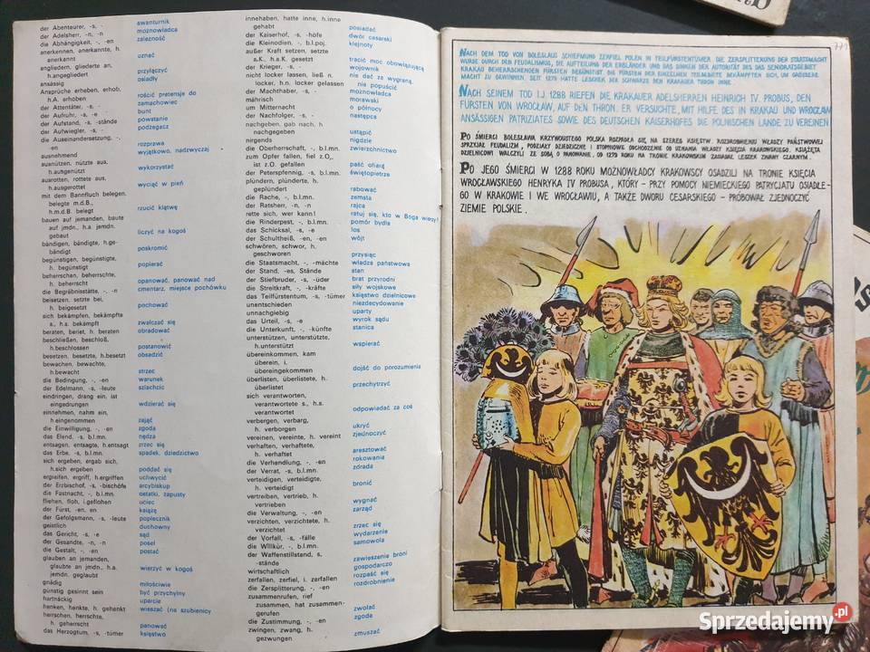 Początki Państwa Polskiego 3 dwujęzyczne komiksy Polskie Gdynia