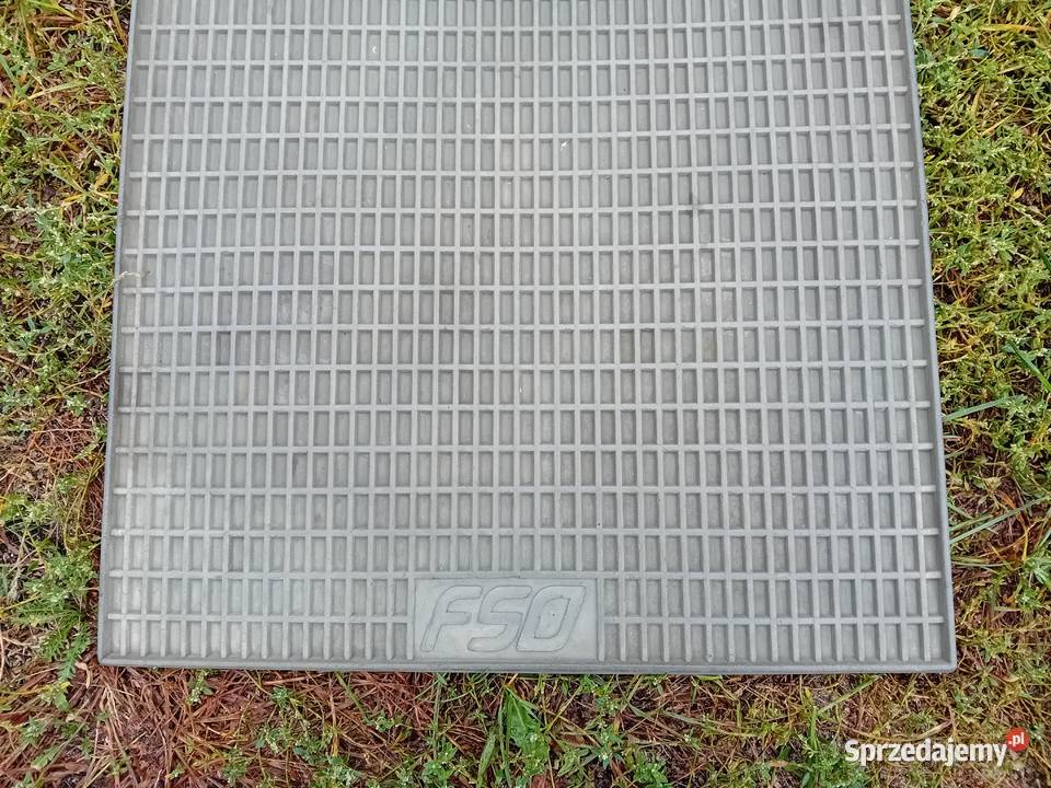 ORGINAŁ Dywaniki FSO gumowe PRAWE tylne polonez osobowe