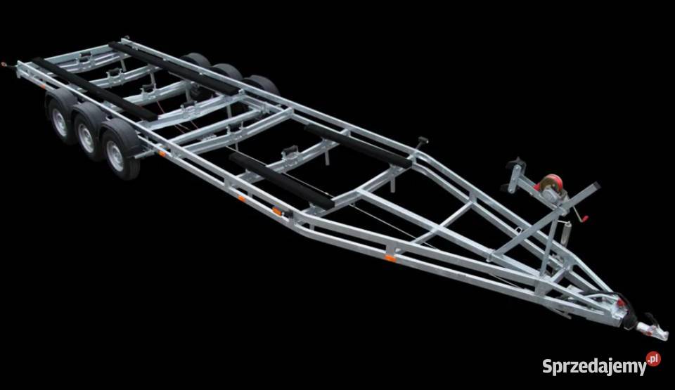 Nowa przyczepa podłodziowa PP35003 osie DMC 35t Rok produkcji 2026 Płock