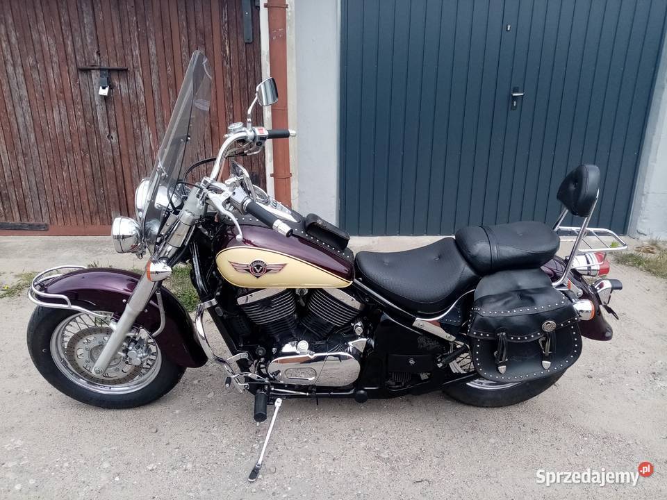 Kawasaki Vn800 Classic 1999 Niemcy 1 właściciel warmińsko-mazurskie Iława