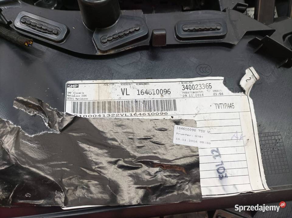 TAPICERKA BOCZEK LEWY PRZÓD KIEROWCY 5D Audi A3