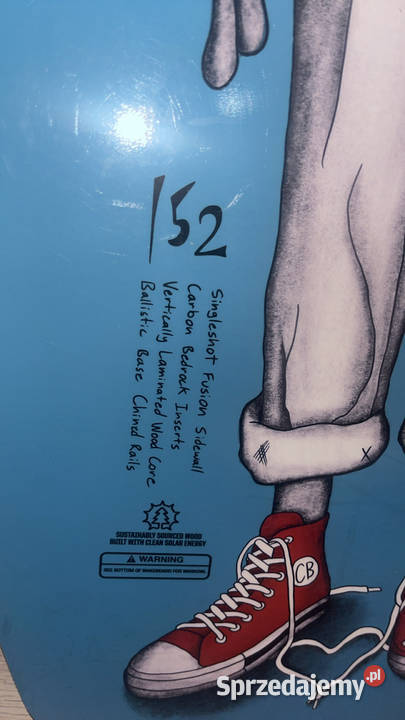 Deska plus wiązania slingshot Brzeziny