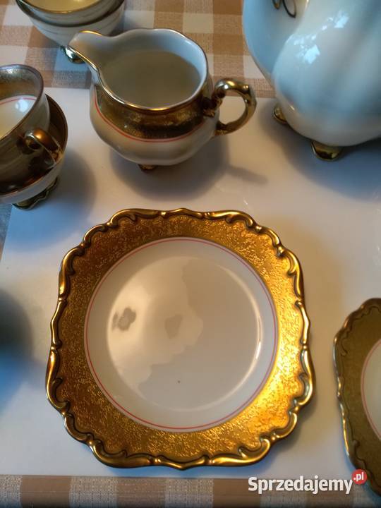 Serwis kawowy porcelana Koenigszelt Germany Puszczew sprzedam