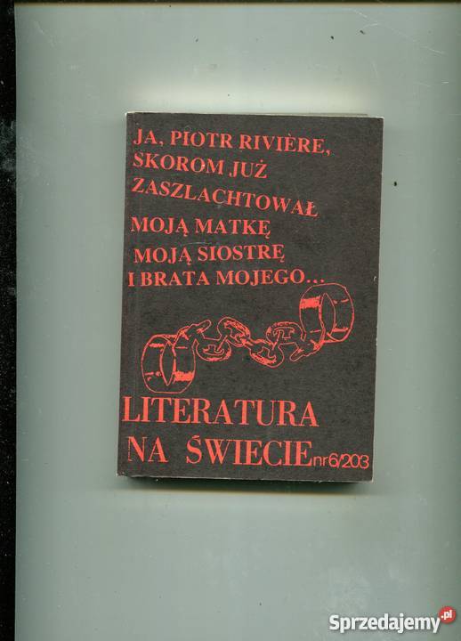 Literatura na świecie 1988 6 203 Szczecin