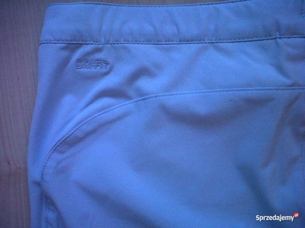 Nike 36spodnie DRI FIT błękitne z regulacją w pa Rozmiar 36(S) Kraków