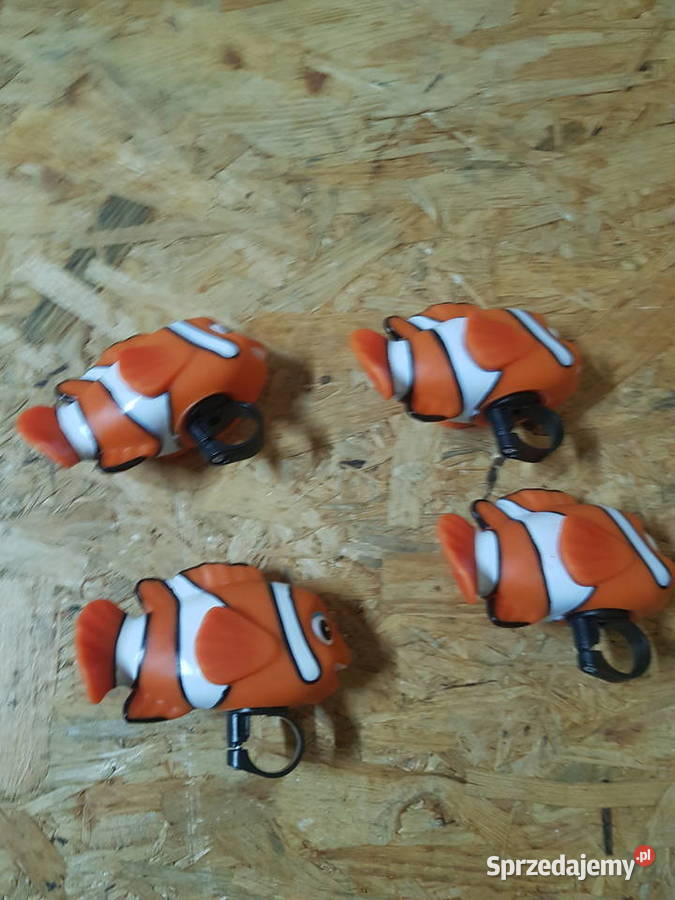 Dzwonek zabawka RYBKA NEMO piszczałka wielkopolskie sprzedam