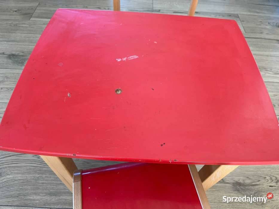 Zestaw dziecięcy stolik dwa krzesła firmy Wrocław