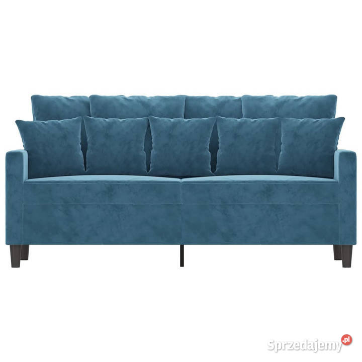 Sofa 2osobowa niebieski 140 tapicerowana Warszawa