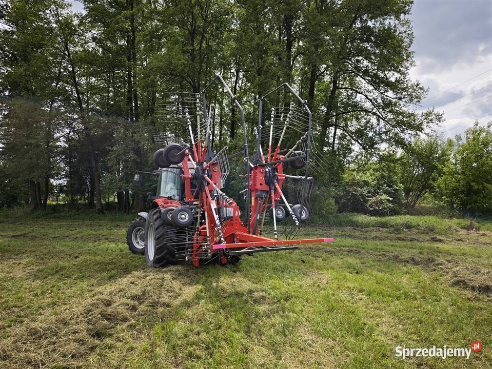 Zgrabiarka dwukaruzelowa ZK650 szerokość 65m nieuszkodzony