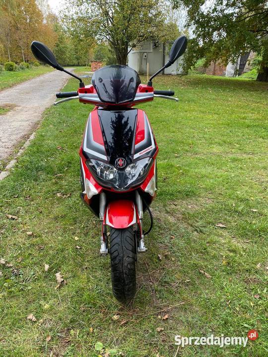 Skuter Gilera Runner 64 letniego emeryta 1km Orneta