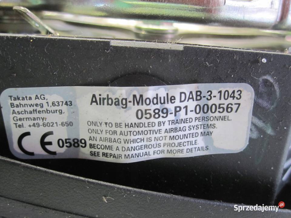 INSIGHT II 11r AIRBAG poduszka kierowcy Kielce