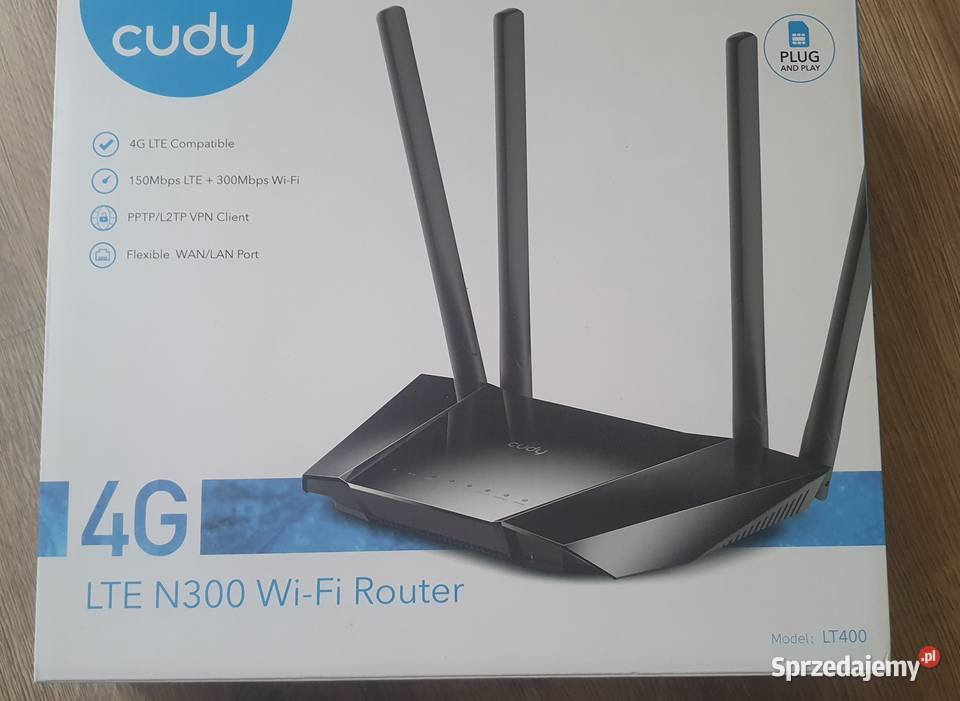 Router 4G LTE z WiFi 4 porty RJ45 mazowieckie Łomianki