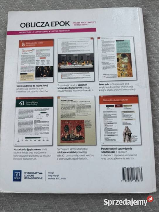 Podręcznik Oblicza Epok 12 Kielce