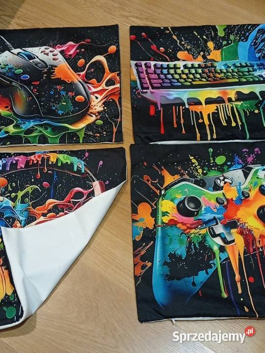 poszewki na poduszki 40x40 gamer Poduszki dekoracyjne Szczecinek