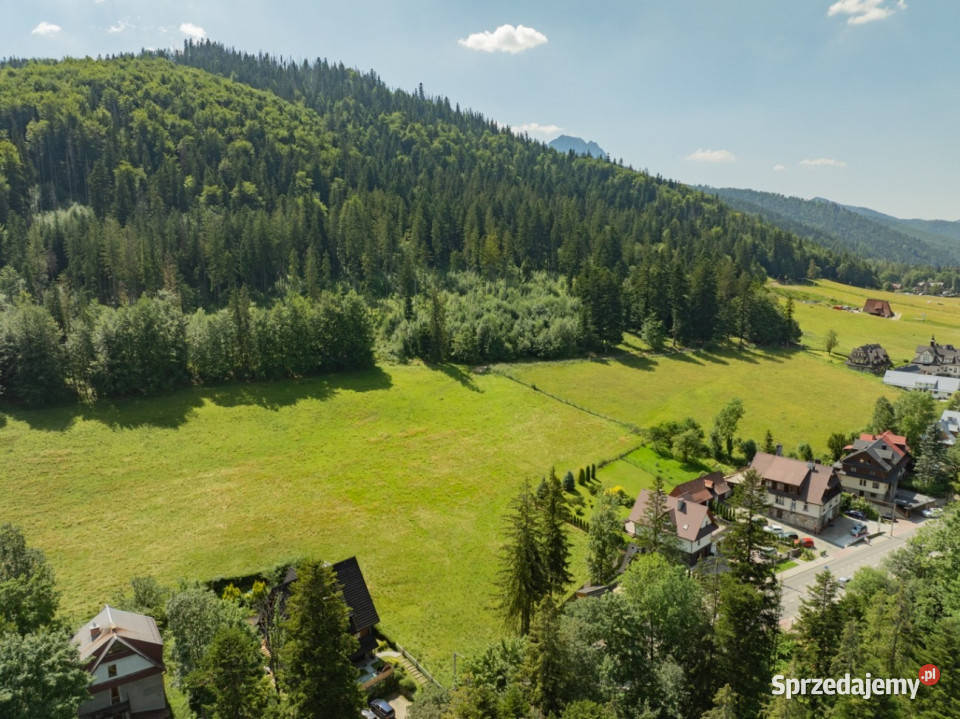 Działka rolna Jaszczurówka Zakopane z dojazdem 231zł/m2