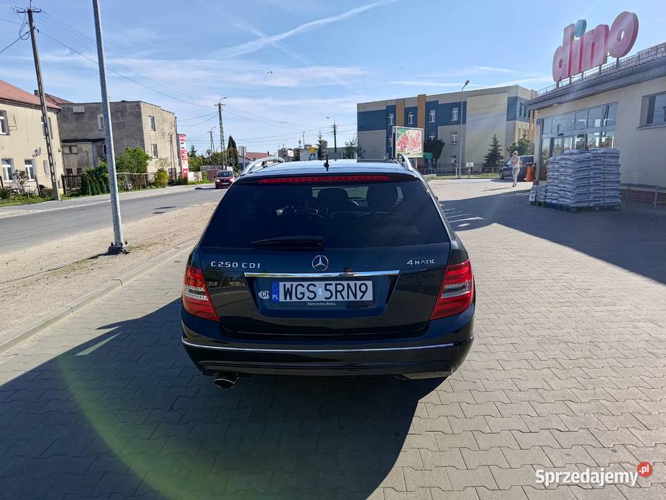 Mercedes W204 C250 CDI 7 Gtronic 4matic nieuszkodzony Lwówek