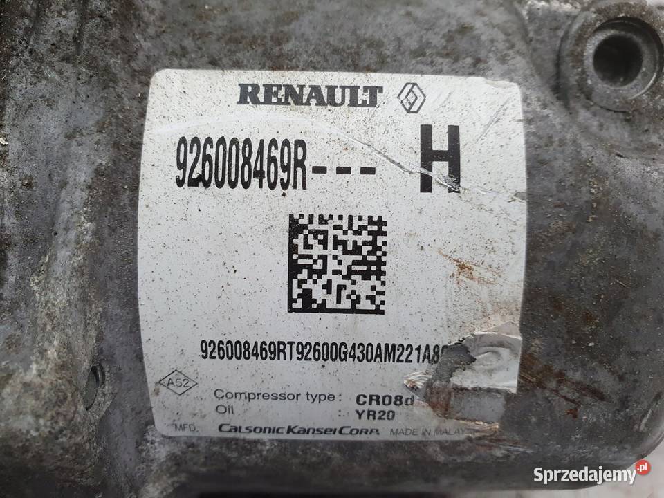 SPRĘŻARKA KLIMATYZACJI Dacia Sandero III 10 TCe Chełm