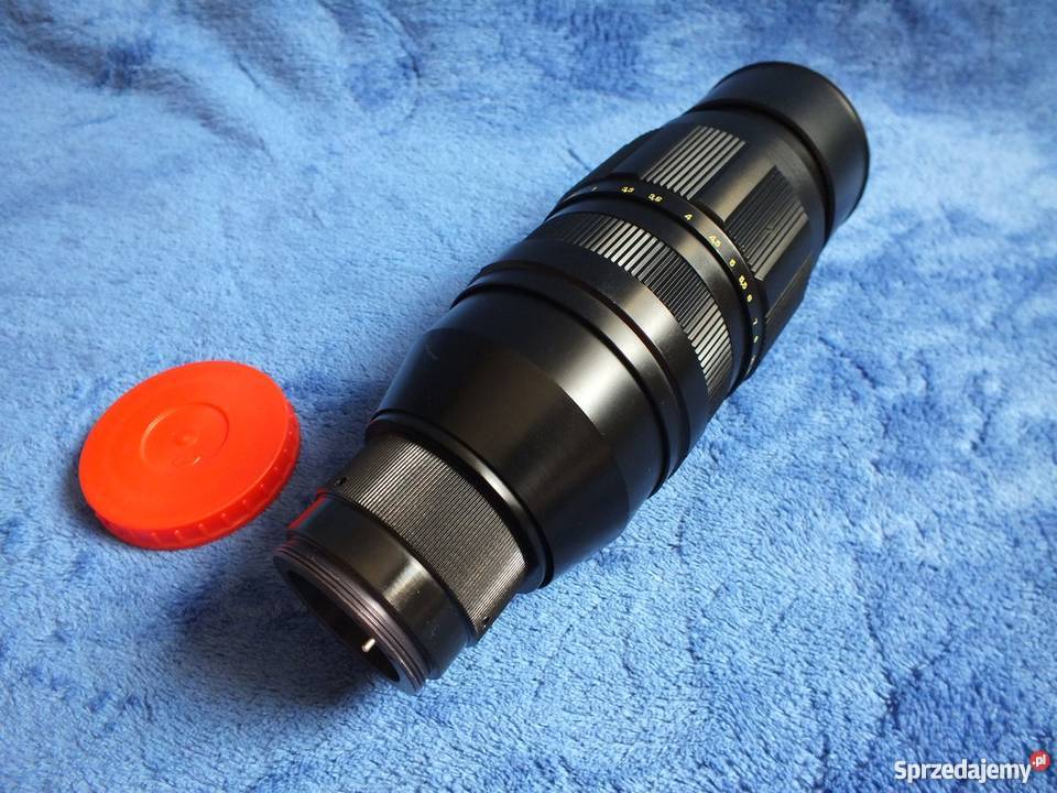 Obiektyw Teleobiektyw Jupiter 21M 4200 pokrowiec Żary sprzedam