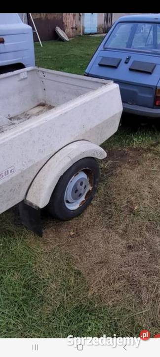 Fiat 126p przyczepka Rok produkcji 1980