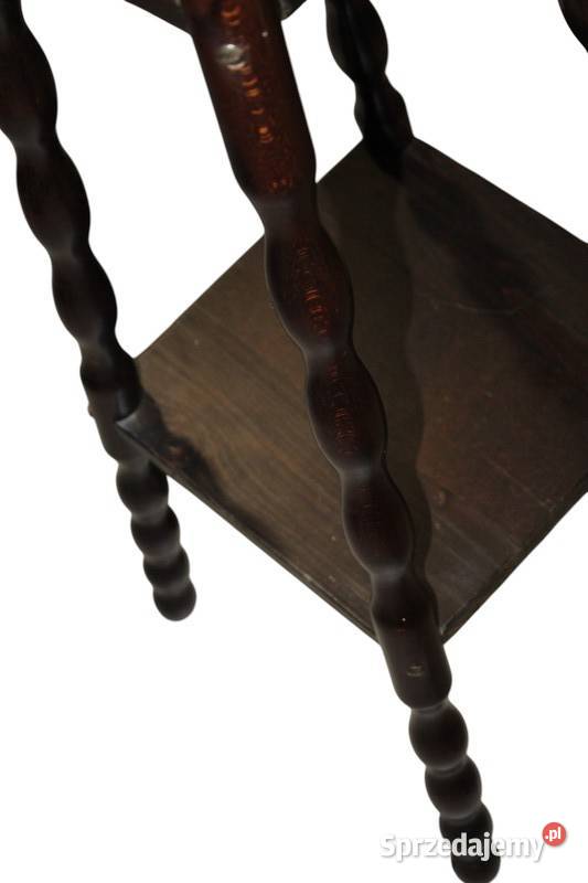 Drewniany piedestał kwietnik Szczecin