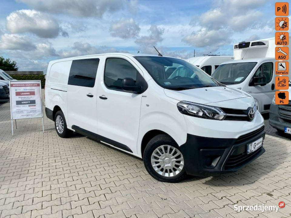Toyota ProAce SALON DOKA 6osobowy 20 122 DŁUGA furgon Toyota wielkopolskie Leszno