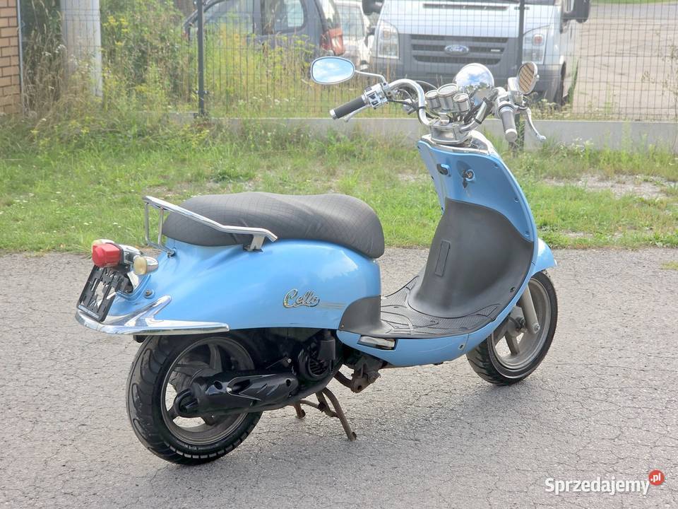 SYM Allo Cello 50 ccm 4t retro styl szeroka benzyna sprzedam