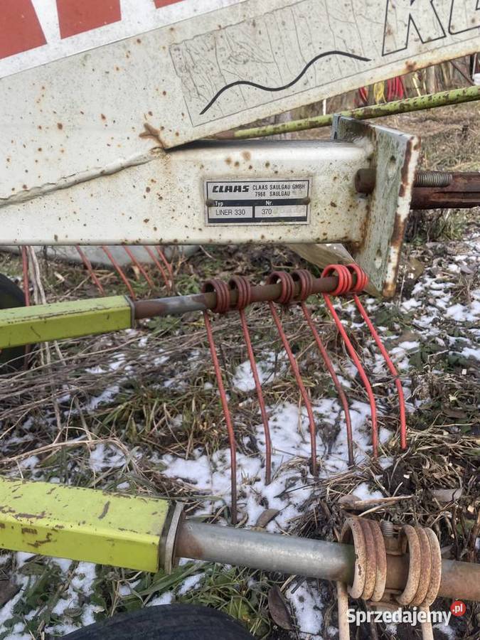 Zgrabiarka claas liner 330 uszkodzony Kamieniec
