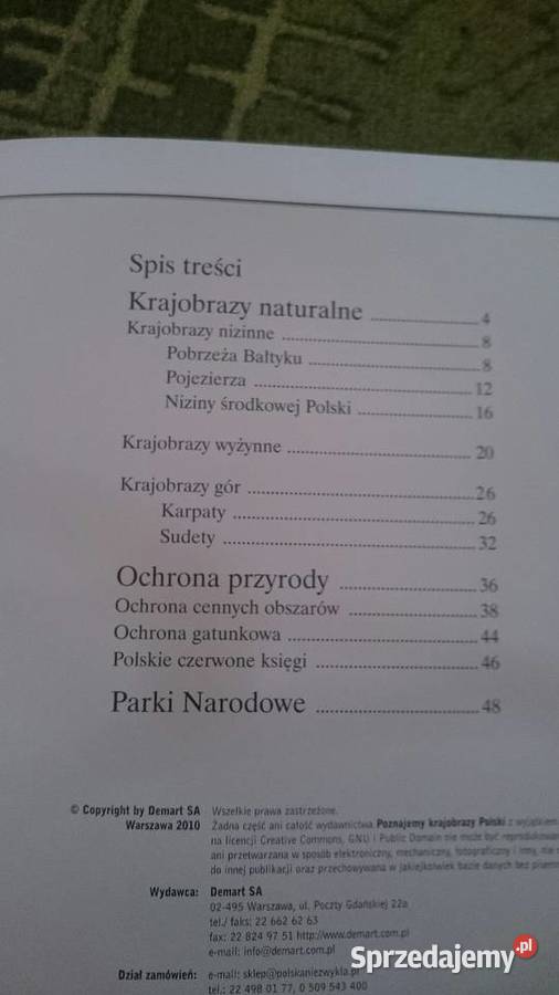 Książka Poznajemy krajobrazy Polski niziny dolnośląskie