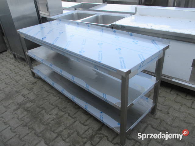 Nowy Stół Gastronomiczny Z 2 Półkami 2007085 Ostrów Wielkopolski