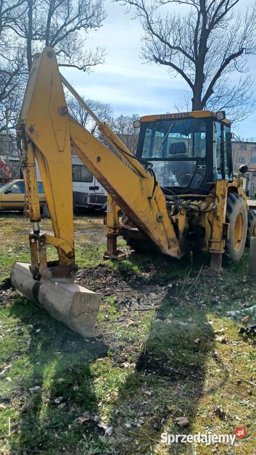 Koparkoładowarka JOHN DEERE 4X4 Lubawka sprzedam