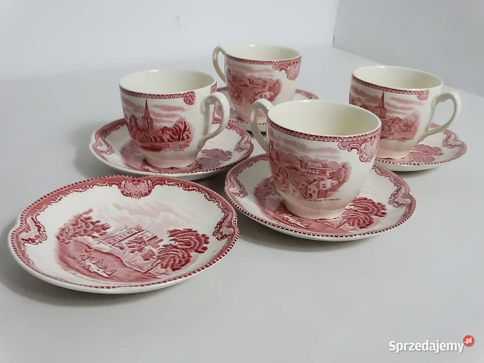 Zestaw 4 filiżanek Johnson Bros Old Britain