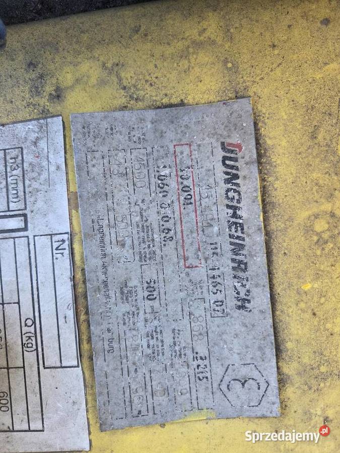 Wozek widlowy elektryczny jungheinrich triplex Motoryzacja Sandomierz