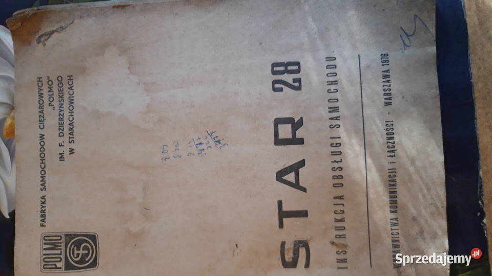 Star 28 instrukcja obsługi Pozostałe Rzeszów
