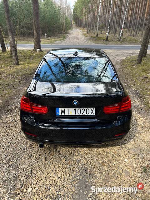 BMW F30 316i 2014 136 Polski salon Skora CarPlay radio Motoryzacja Kożuchów