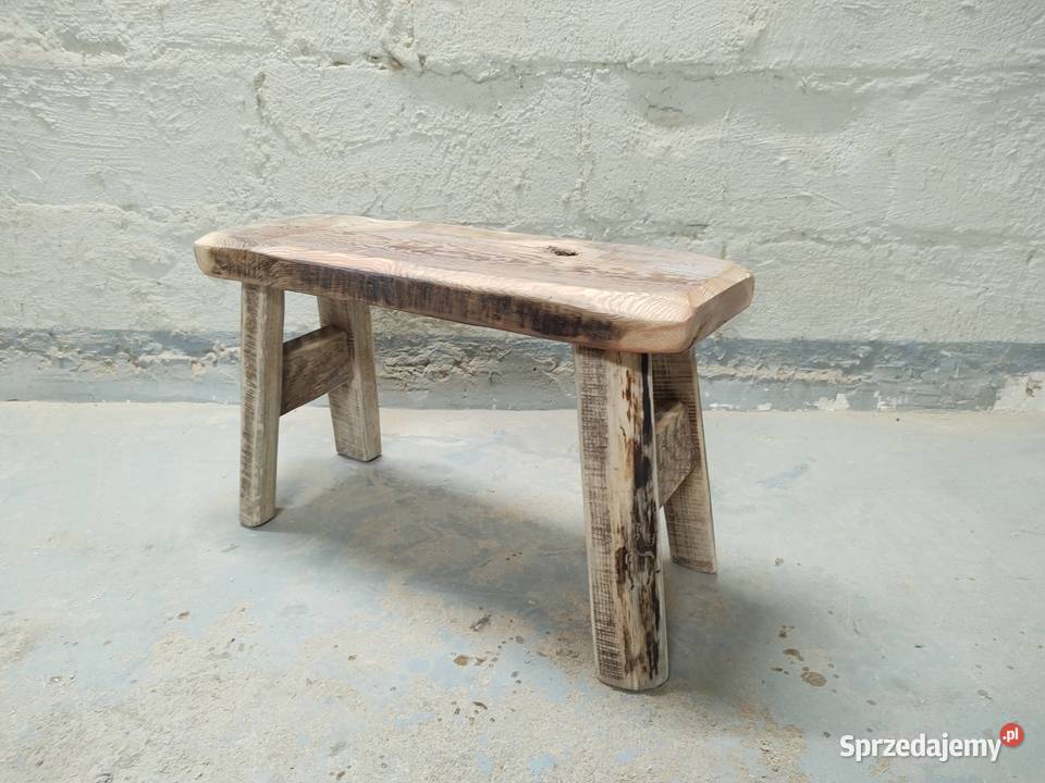 Ławka stołek drewniany Białystok