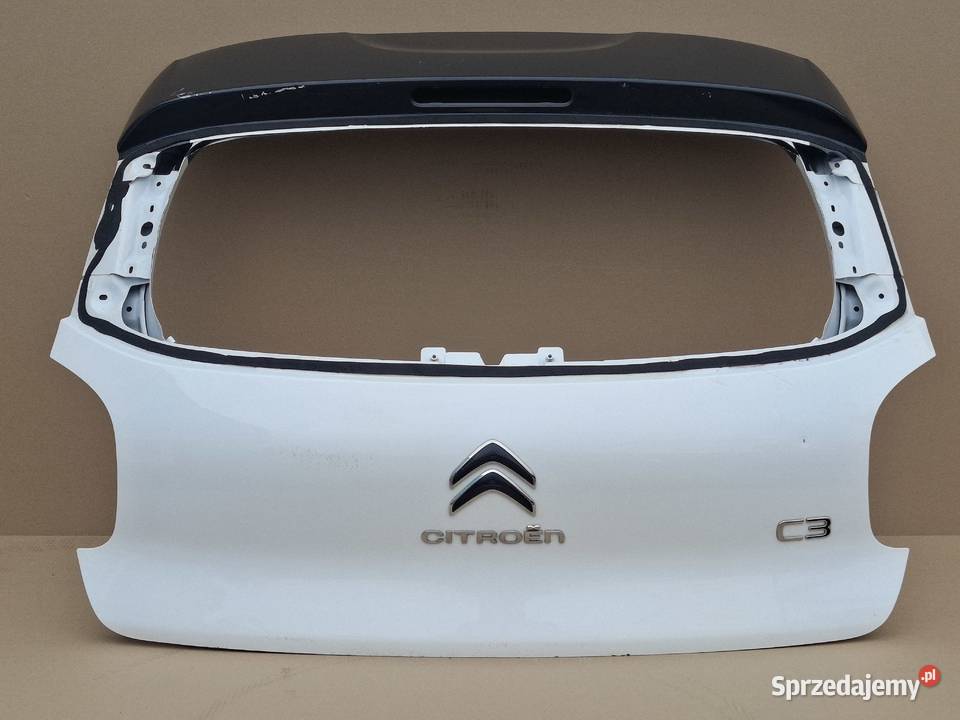 CITROEN C3 III KLAPA BAGAŻNIKA TYŁ 2016 Klapy bagażnika