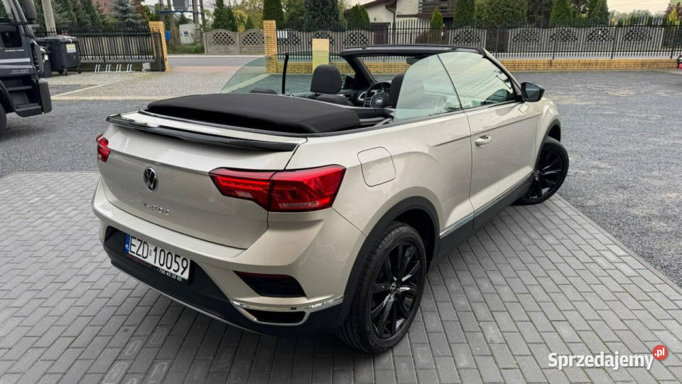 Volkswagen TRoc CABRIO 10 Benzyna 110 6 Biegów łódzkie Zduńska Wola sprzedam