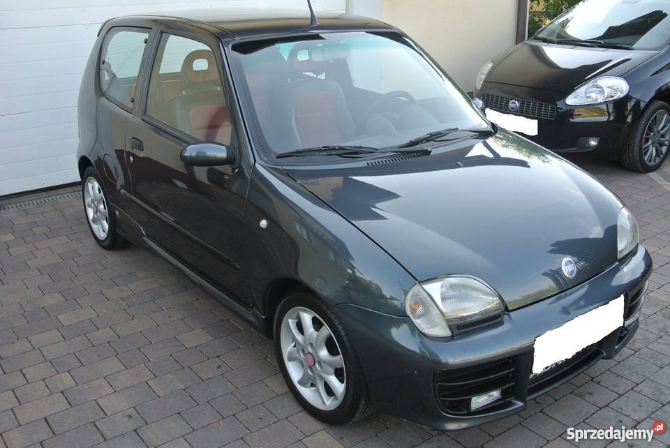 Fiat Seicento 11 ABARTH SKÓRA ALU aluminiowe felgi Karczew