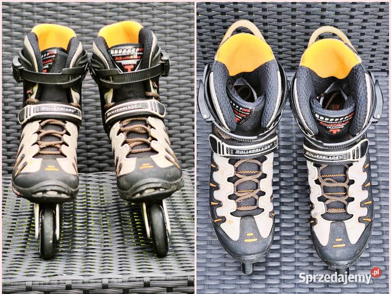 Rolki Rollerblade EVO 61 rozmiar 440 wkładki 285 Skating łódzkie Piotrków Trybunalski sprzedam