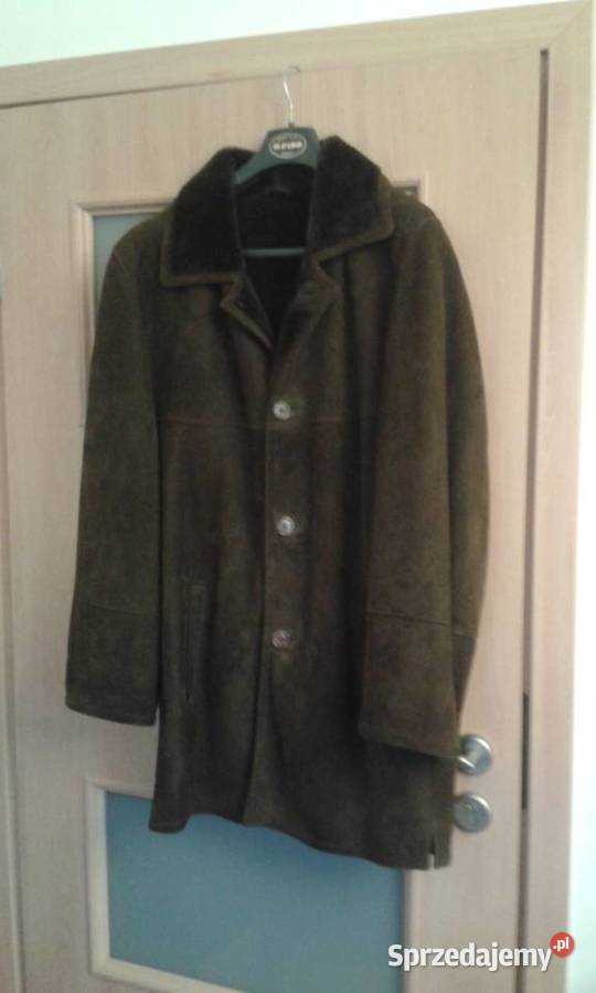 Kożuch męski brązowy skóra naturalna Warszawa