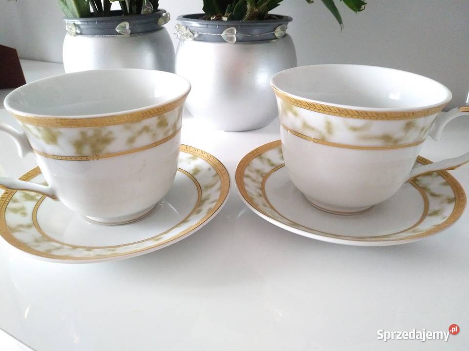 Komplet filiżanek do herbaty świętokrzyskie Kielce