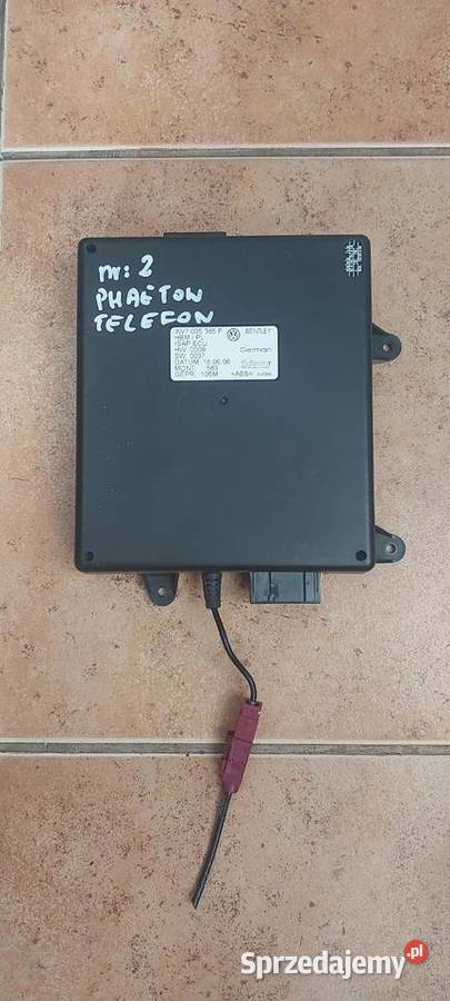 Sterownik telefonu VW PHAETON 3W7035385P Szczecin