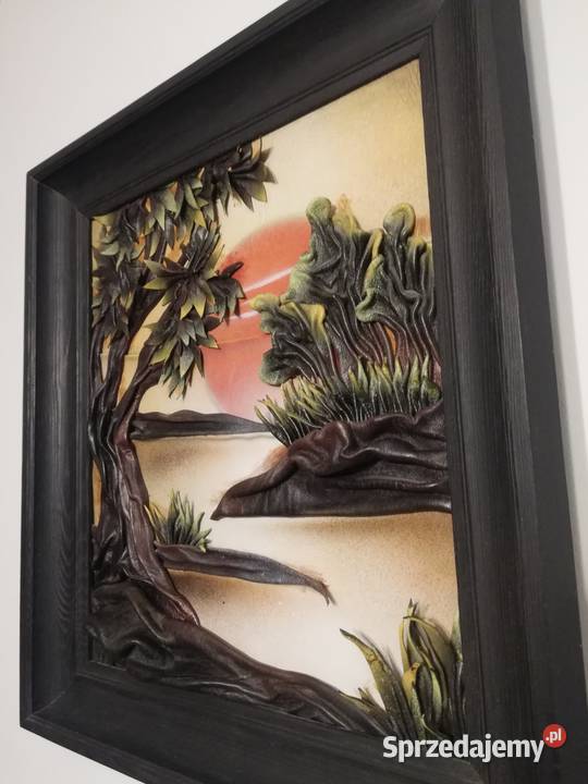 Obraz przestrzenny 3D Warszawa