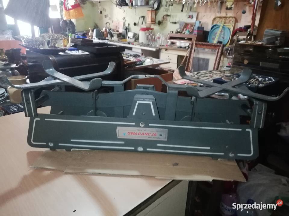 Stara waga szalkowa Olsztyn PRL Łódź