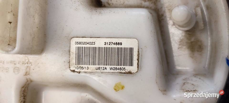 VOLVO XC70 V70 ZBIORNIK POMPA PALIWA 31372492 osobowe