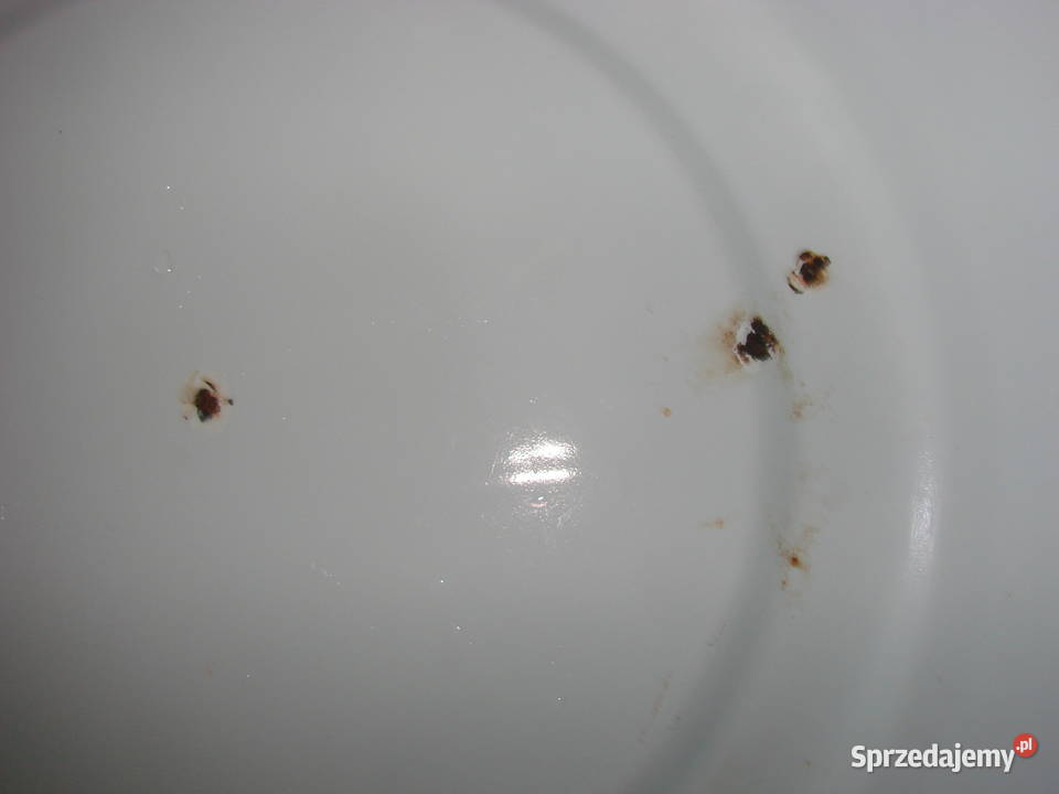 duża emaliowana miska PRL Pruszcz Gdański