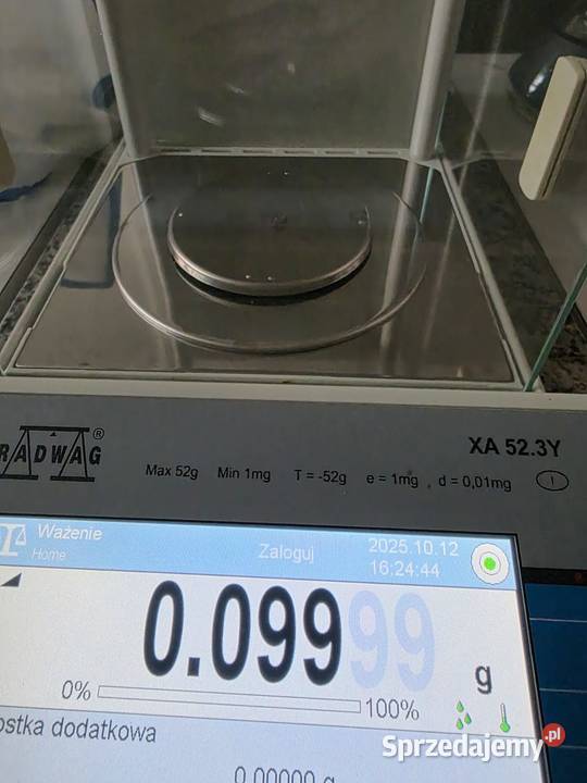 Waga analityczna elektroniczna Radwag Pozostałe Knurów