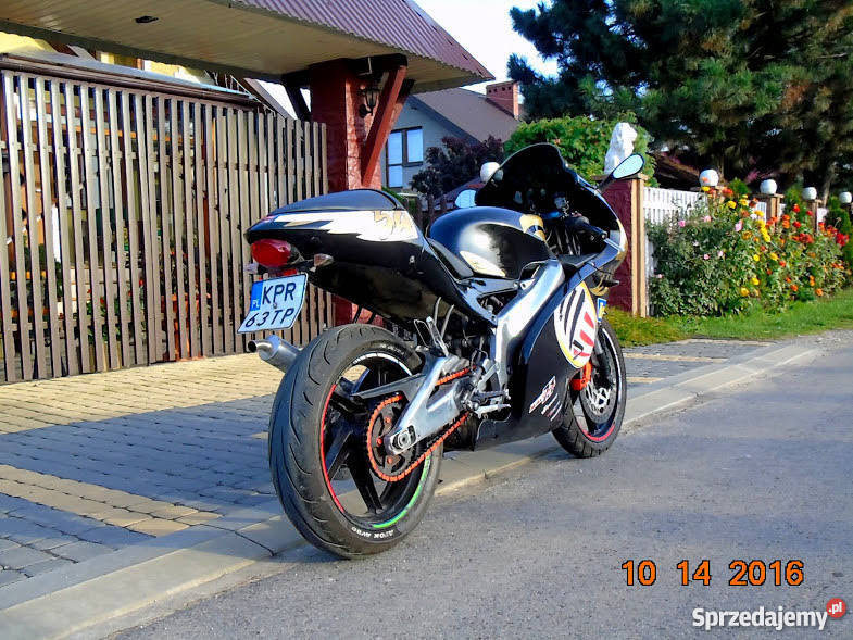 Aprilia RS 125 remoncie Wydech Arrow Hamownia Aprilia Proszowice