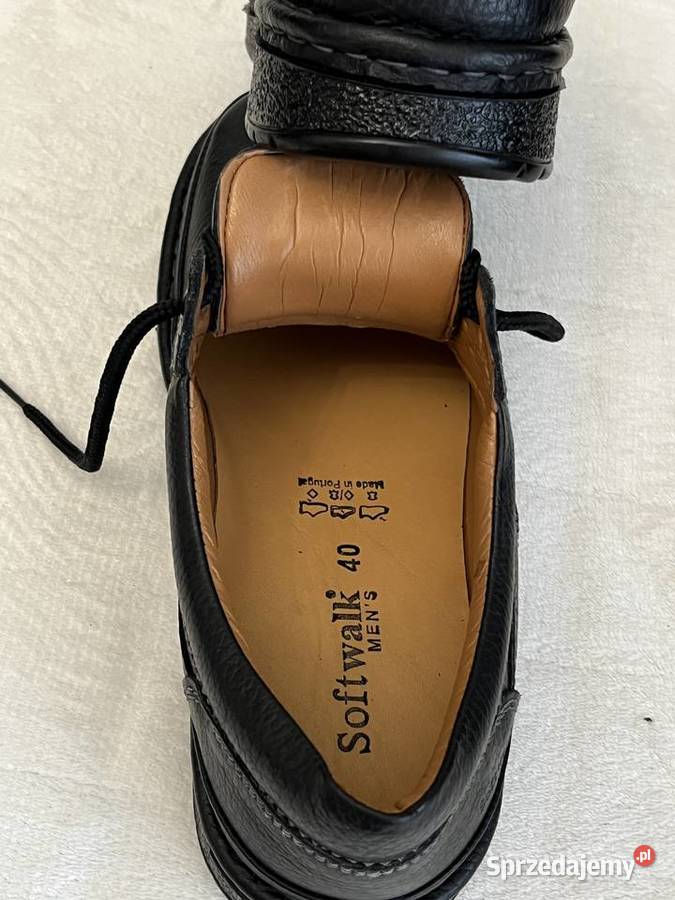 SoftWalk made in Portugal Handmade skórzane Półbuty śląskie Jastrzębie-Zdrój