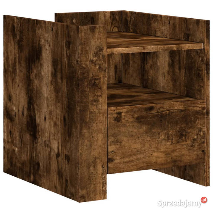 Szafka nocna opalany dąb 45x50x50 materiał Nocne Warszawa